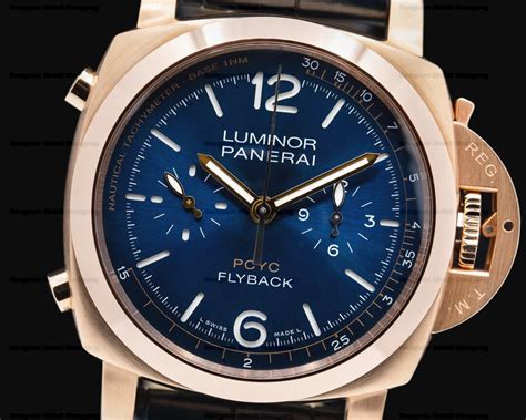 panerai pcyc flyback rose gold|Panerai Luminor Yachts Challenge 44mm PAM 01020 .